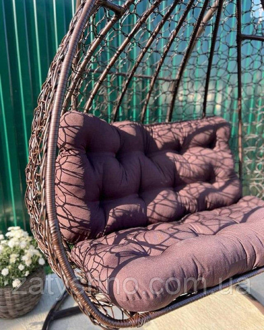 Крісло Кокон підвісне з подушкою Київ - фото 3