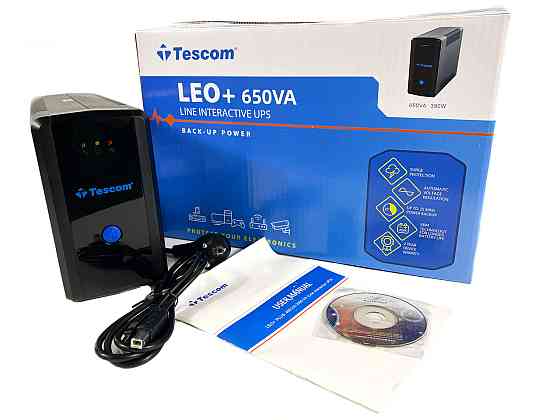 ИБП Источник бесперебойного питания, убп, бесперебойник Tescom Leo II Pro LCD 650VA, USB Каменец-Подольский