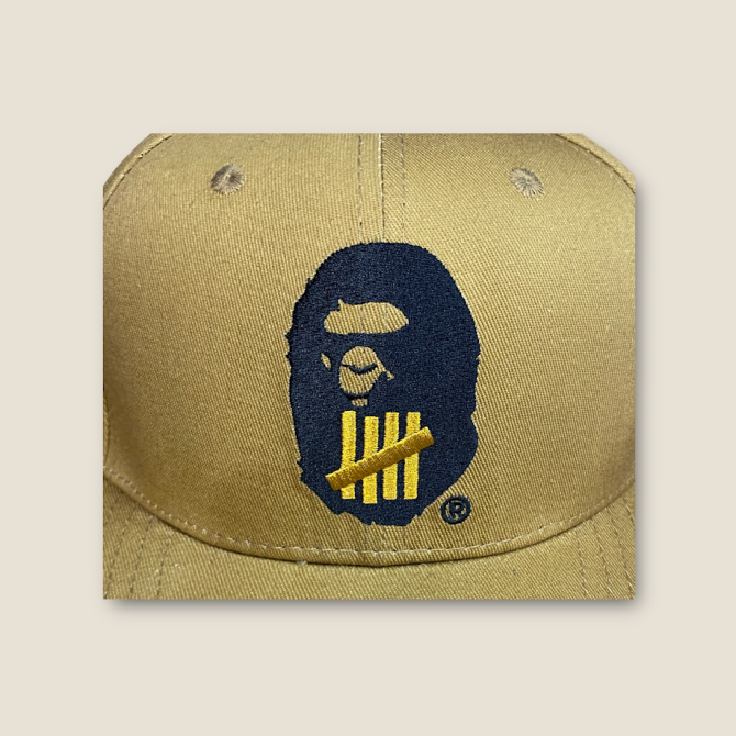 Кепка Bape x Undefeated коричневый one size(р) Запорожье - изображение 2