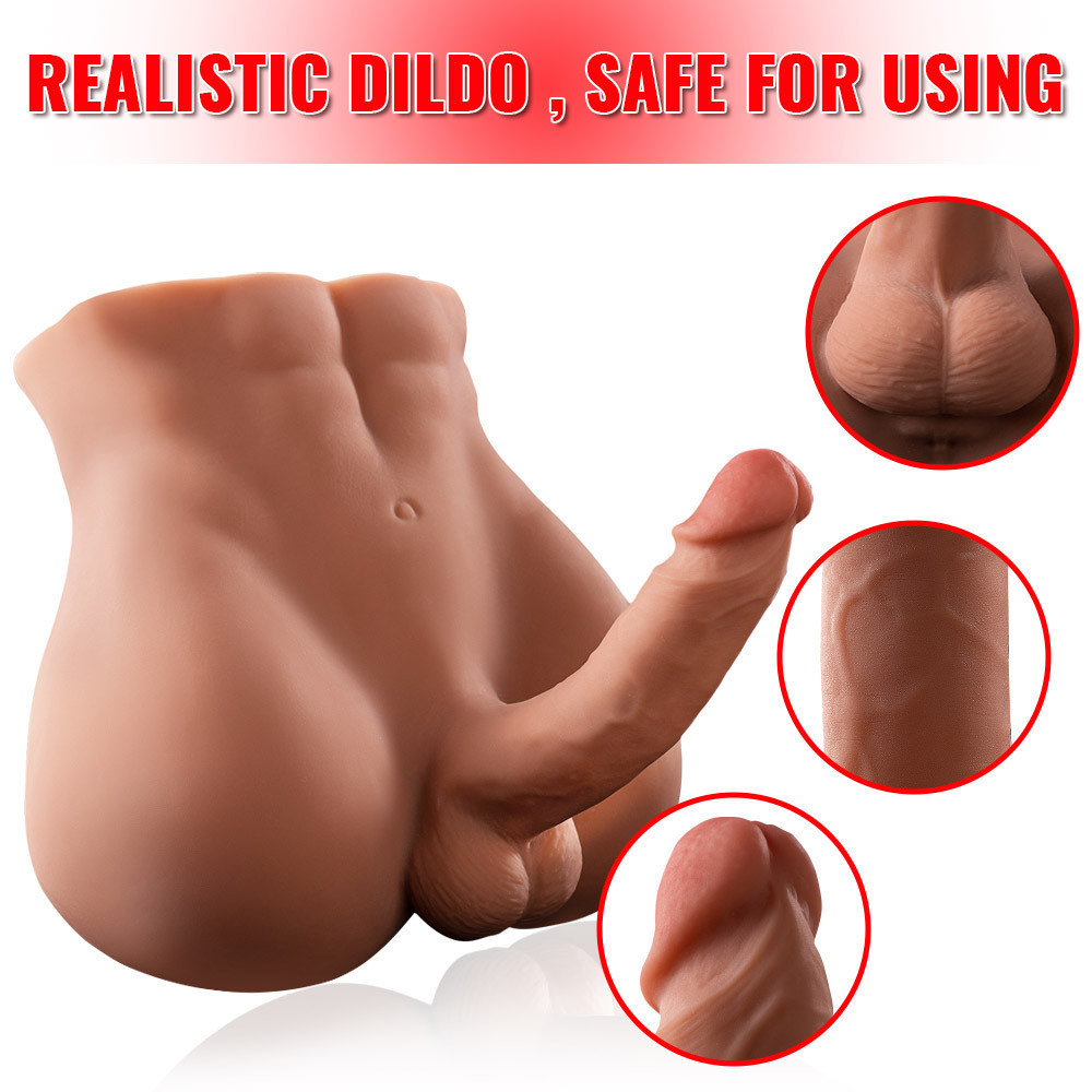 Фалоімітатор торс реалістичний "Benedict dildo" Sex Aura Київ - фото 2