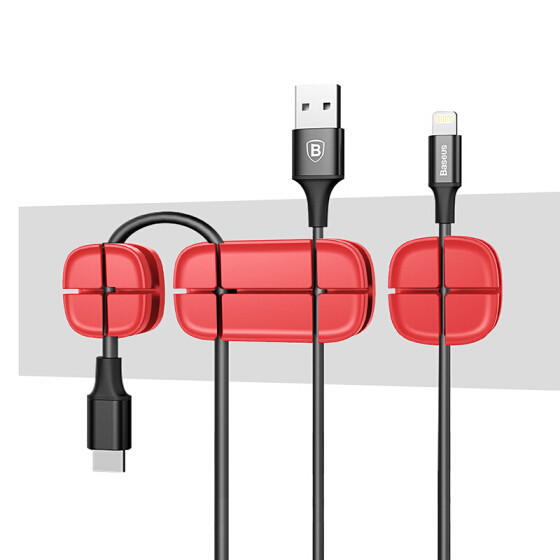 Тримач для проводів Baseus (Червоний) Николаев - изображение 3