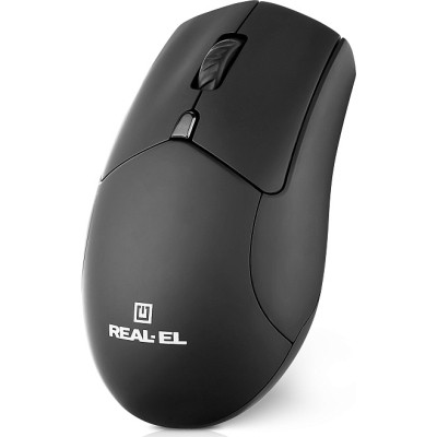 Мишка REAL-EL RM-460W Wireless/Bluetooth Black (EL123200048) Вінниця - фото 11