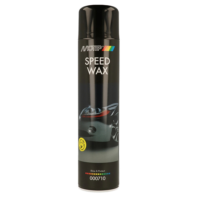 Поліроль для кузова Motip Speed Wax восковий аерозоль 600мл Львів - фото 1