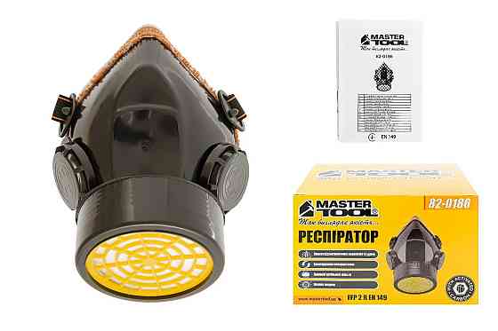 MASTERTOOL Респіратор-напівмаска протипиловий MASTERTOOL FFP2 R EN 149 змінний протигазовий філ Коломыя
