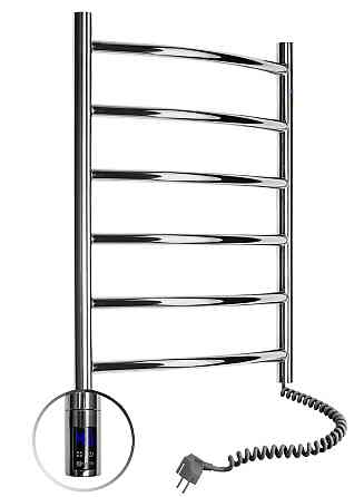 Рушникосушарка електрична NAVIN Камелія 480х600 права сенсор з таймером Київ