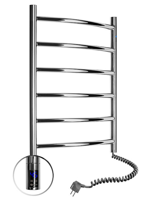 Полотенцесушитель электрический Navin Камелия 480х600 Sensor правый с таймером 10-007033-4860 Киев - изображение 2