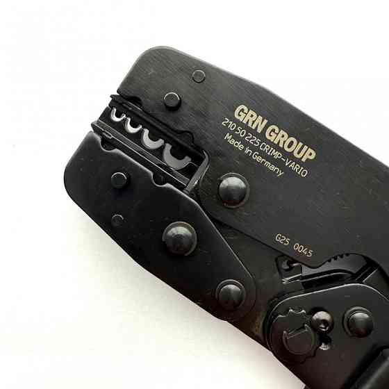 Кримпер зі змінними матрицями прес-кліщі для опресування наконечників GRN Crimp-Vario 3X Одеса