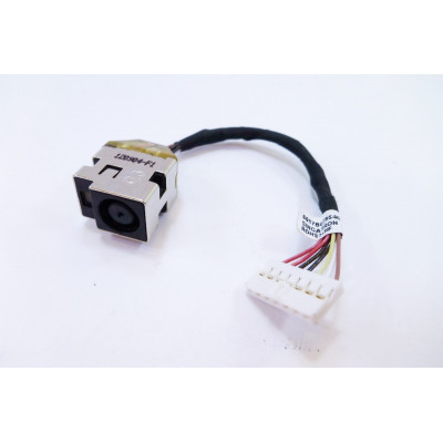 Роз&apos;єм живлення ноутбука з кабелем для HP PJ257 (7.4mm x 5.0mm + center pin), 7-pin, Универсальный (A49050) Вінниця - фото 2