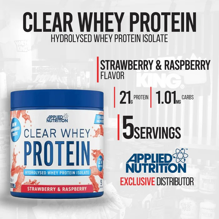 Протеїн Applied Nutrition Clear Whey Protein 125 г, Strawberry & raspberry Луцьк - фото 3
