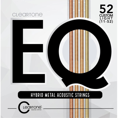 Струни для гітари Cleartone EQ Hybrid Metal Acoustic Custom Light (11-52) (7811) Вінниця - фото 1