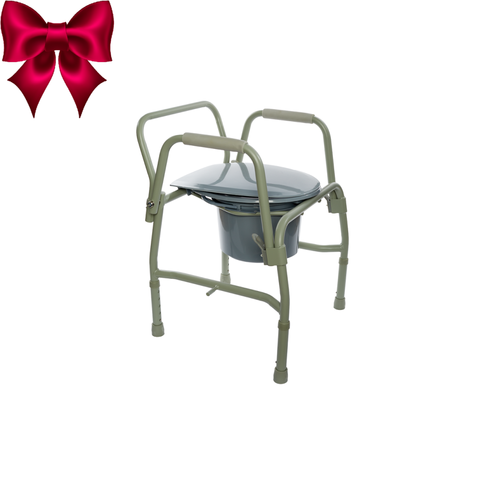 Туалетний стілець з відкидними опорами Doctor Life 10748/Y Дніпро - фото 1