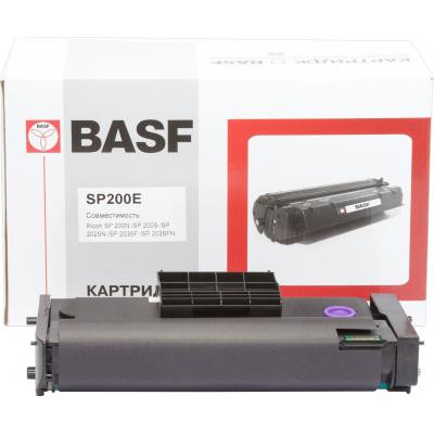 Тонер-картридж BASF Ricoh Aficio SP200S/200SN Type SP 200HE Black 407262 (KT-SP200E) Винница - изображение 1