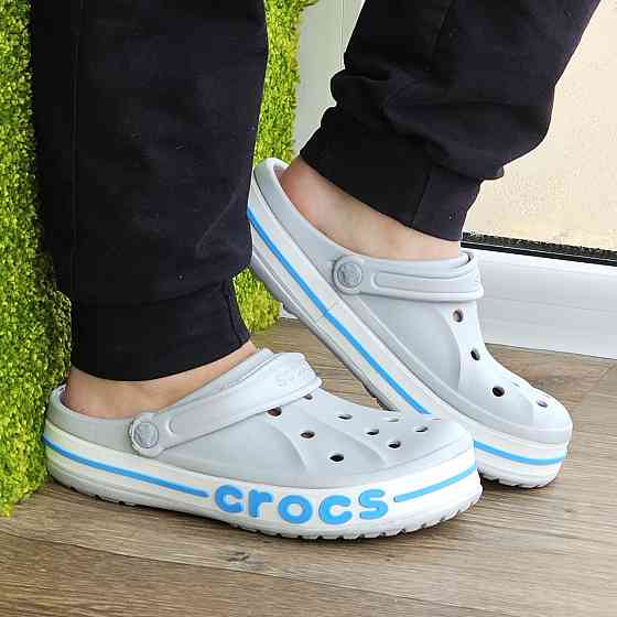 Крокси Сірі капці CROCS Шльопанці Чоловічі Жіночі (розміри: 39,40,41,42,43) Дніпро