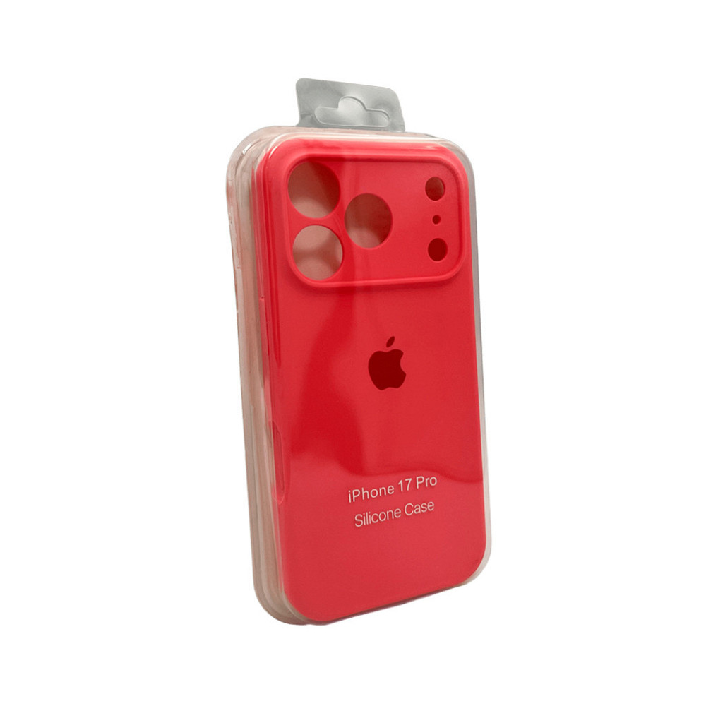 Чохол для смартфона Silicone Full Case AA Camera Protect for Apple iPhone 17 Pro 50,Pink Orange Київ - фото 2