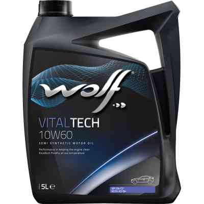 Моторна олива Wolf VITALTECH 10W60 5л (8314926) Вінниця