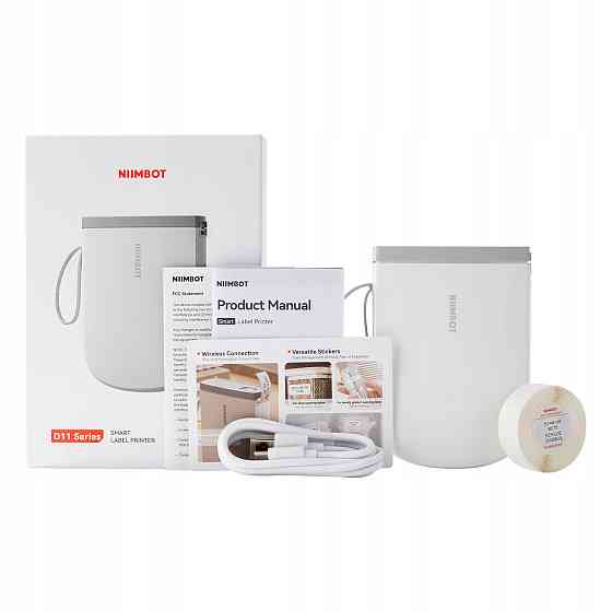 Термопринтер для наклеек NIIMBOT D11_H White Киев
