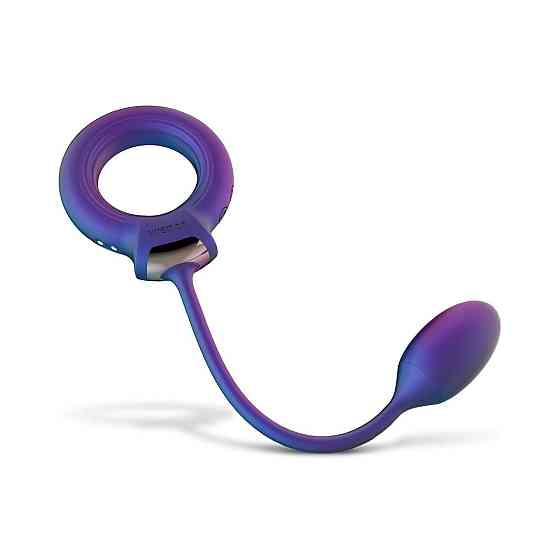 Ерекційне віброкільце з віброяйцем Hueman - Eclipse Anal Vibrator Sex Aura Київ