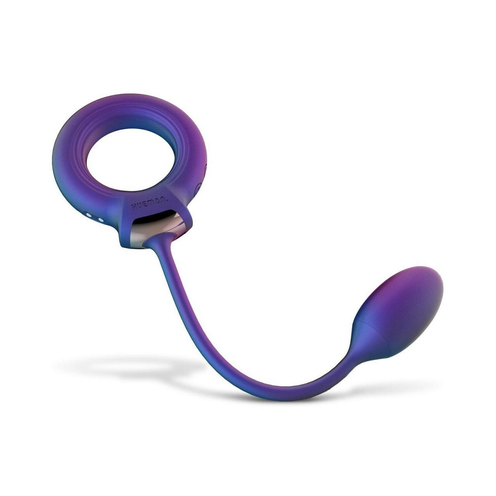 Ерекційне віброкільце з віброяйцем Hueman - Eclipse Anal Vibrator Sex Aura Київ - фото 5