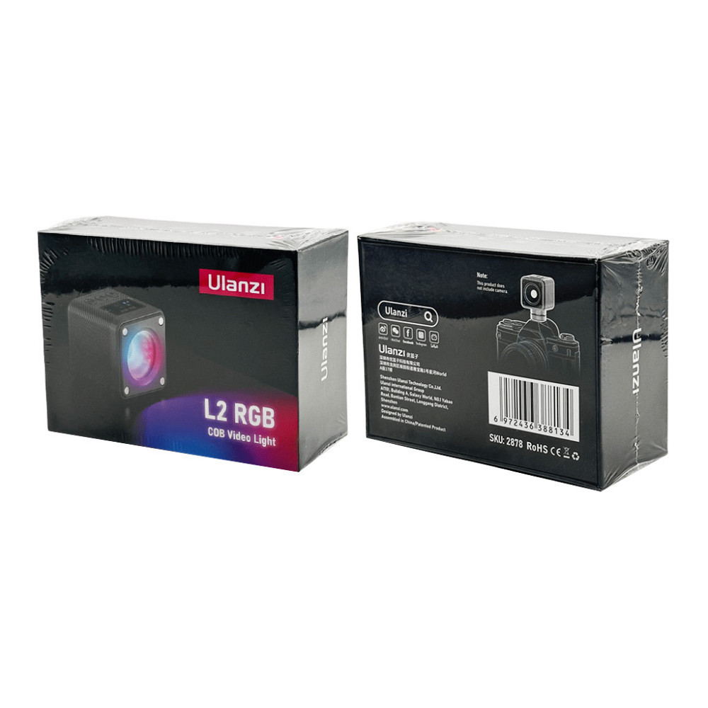 Видеосвет Ulanzi Vijim L2 RGB COB VEDIO LIGHT, 4W (UV-2878 L2 RGB) Киев - изображение 2