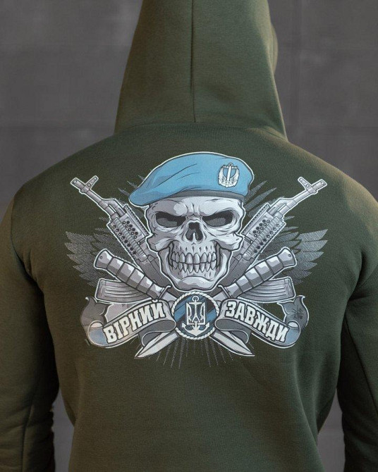 Худи CELEO на флисе Верный всегда масло ВТ7991 Одесса - изображение 3