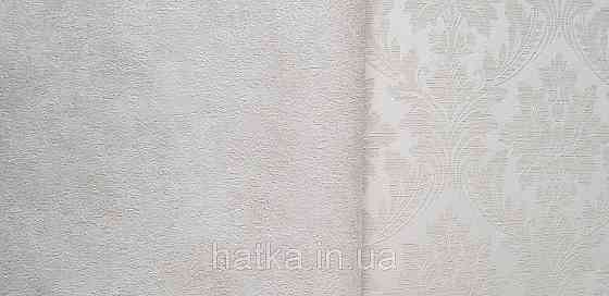 Обои виниловые на флизелине Grandeco Time метровые под венецианскую штукатурку структурные бежевые золотистые Киев