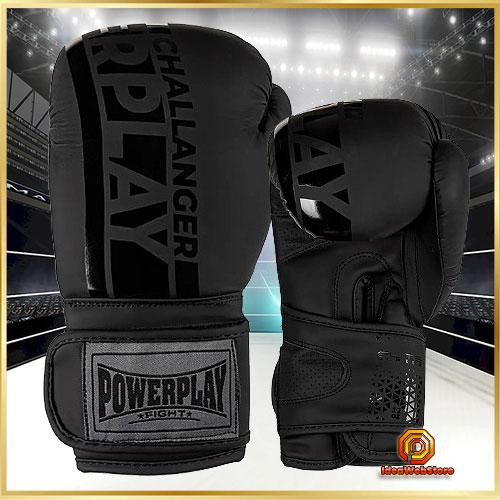 Перчатки боксерские кожаные профессиональные для тренировок и спарринга PowerPlay 3086 Черные 14 унций Киев - изображение 11