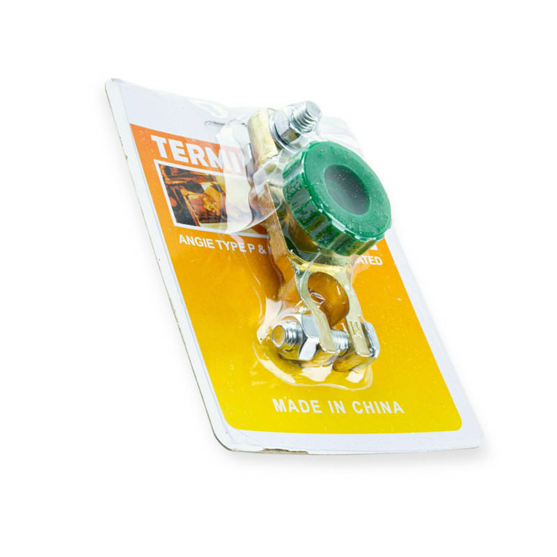 Клема універс. (-) з вимикачем маси 2 болти Мукачево - фото 1