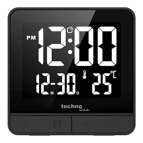 Годинник настільний Technoline WT375 Black (WT375) Киев