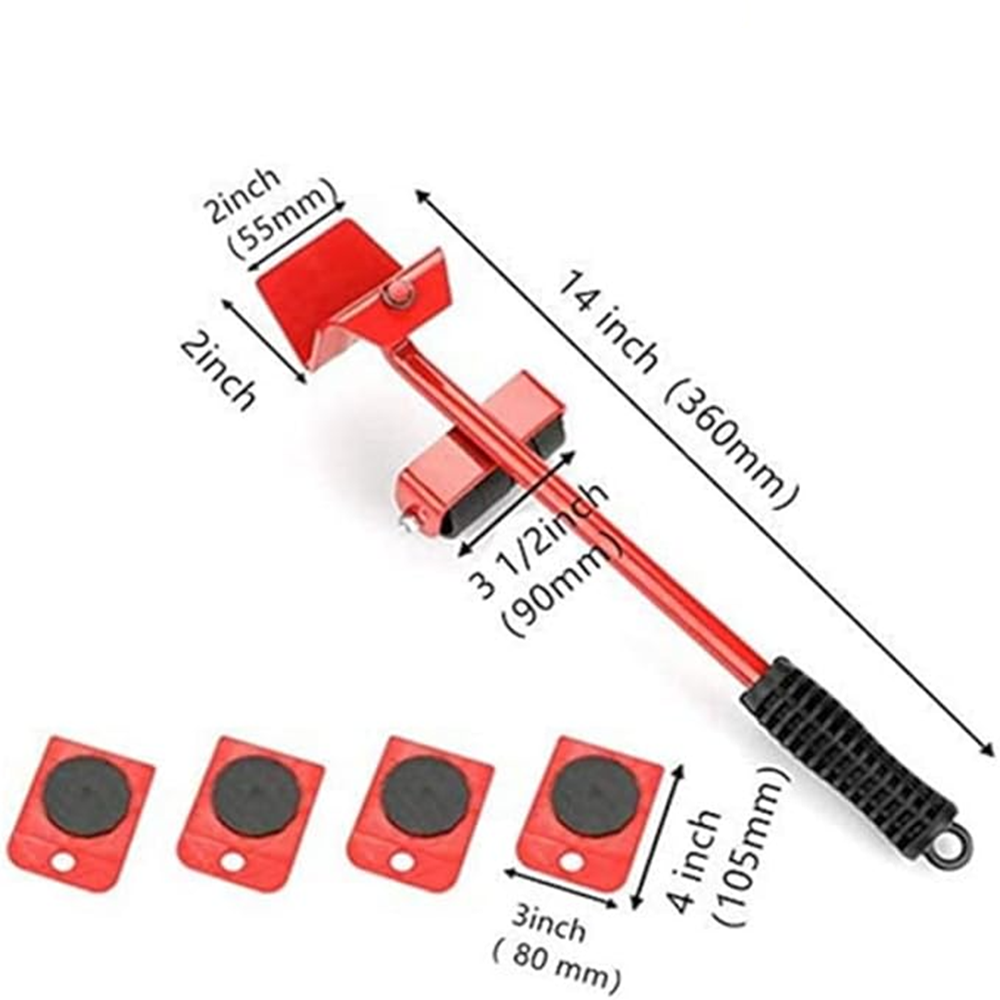 Набір для переміщення меблів і важкої побутової техніки MOVING HELPERS / Підйомник для пересування меблів Київ - фото 10