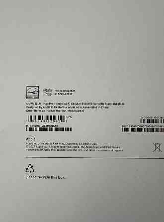 Планшет Apple iPad Pro 11 M4 Wi-Fi + Cellular 512Gb. Silver MVW43 . Киев