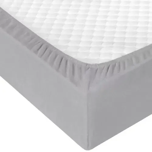 Digital салатовая Простынь махровая на резинке с наволочками Anisa (220х240+30 см) Київ - фото 3