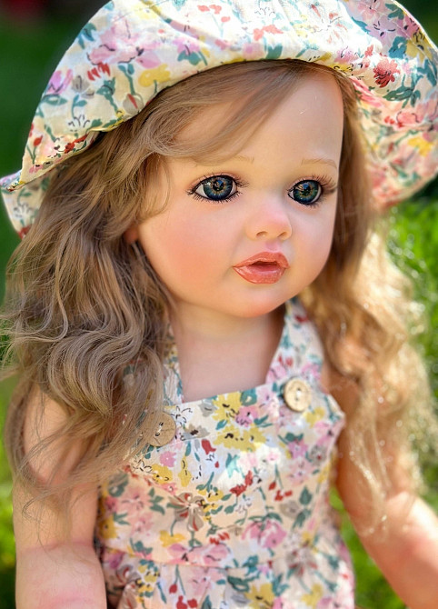 Реалістична Лялька Реборн Дівчинка Олівія 55 см. Харків - фото 6