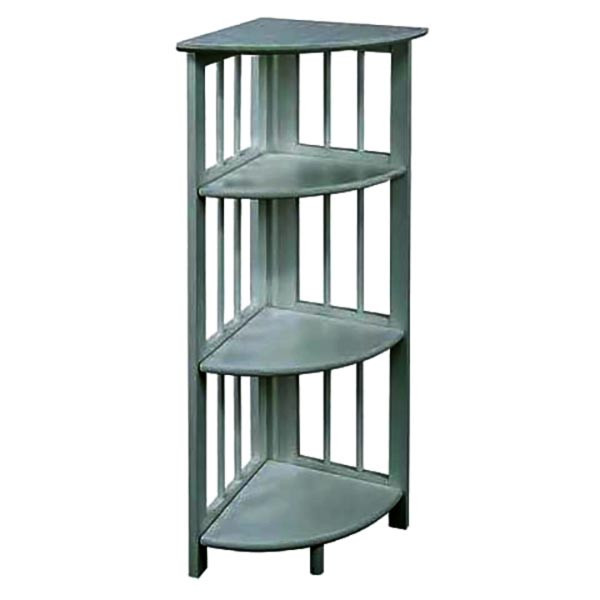 Стеллаж угловой для ванной 