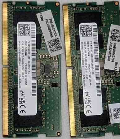16GB 2*8 DDR5 5600 Crucial New. Київ