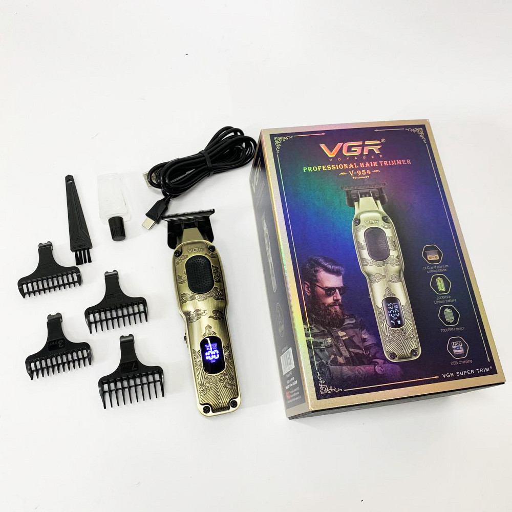 Машинка для стрижки волосся бездротова VGR, Модний машинка для стрижки волосся, Тример бездротовий DQ-84 Івано-Франківськ - фото 7