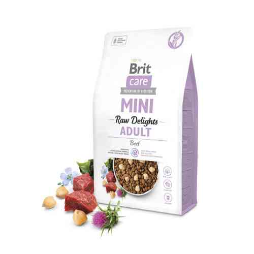 Корм сухой Brit Care Mini Raw Delights Beef д/собак малых пород говядина 2 кг Киев
