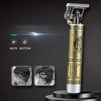 Машинка для стрижки волосся WS-T99 професійний триммер для бороди та візерунків з Т-лезом та насадками Одеса - фото 1