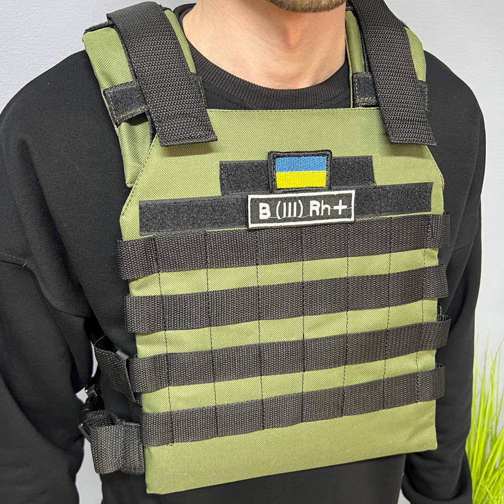 Шеврони, Група крові 514 фактор, Військова аплікація, Якісна військова нашивка на липучціMasterSem Київ - фото 2