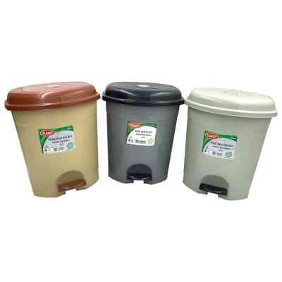 Контейнер для сміття Planet Household №3 з педаллю бежевий 12 л (10339) Вінниця