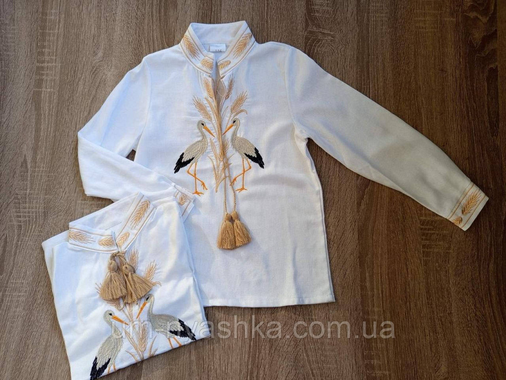 Хлопчача натуральна вишиванка 