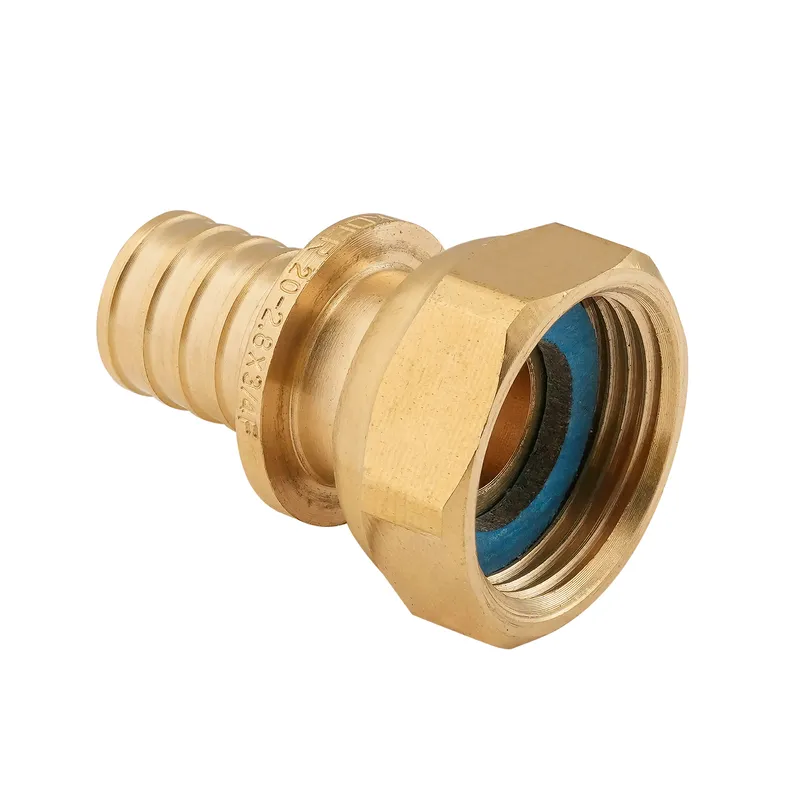 Перехідник з накидною гайкою під плоске ущільнення Koer KA.A08F-20S - 20(2.8mm) x 3/4"F (KR4867) Київ - фото 1