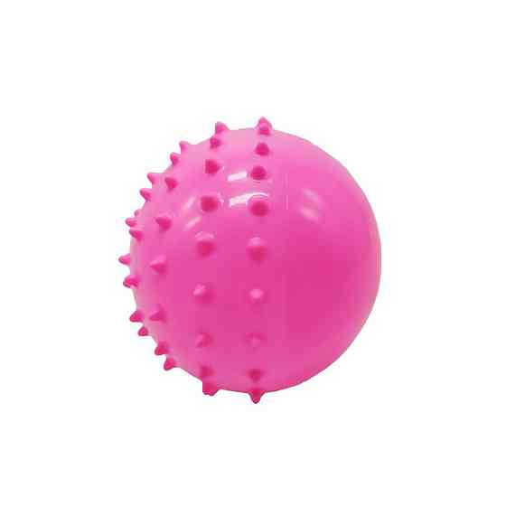 Мяч резиновый с шипами 