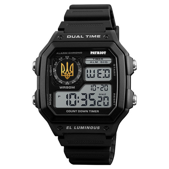 Patriot 010BKUAGD Тризуб золото Чорні + Коробка. SBR Киев - изображение 6