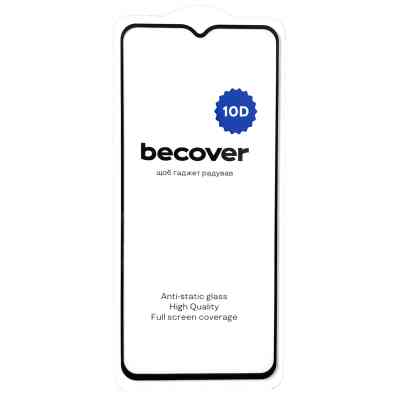 Стекло защитное BeCover Xiaomi Redmi A2 10D Black (711366) Винница