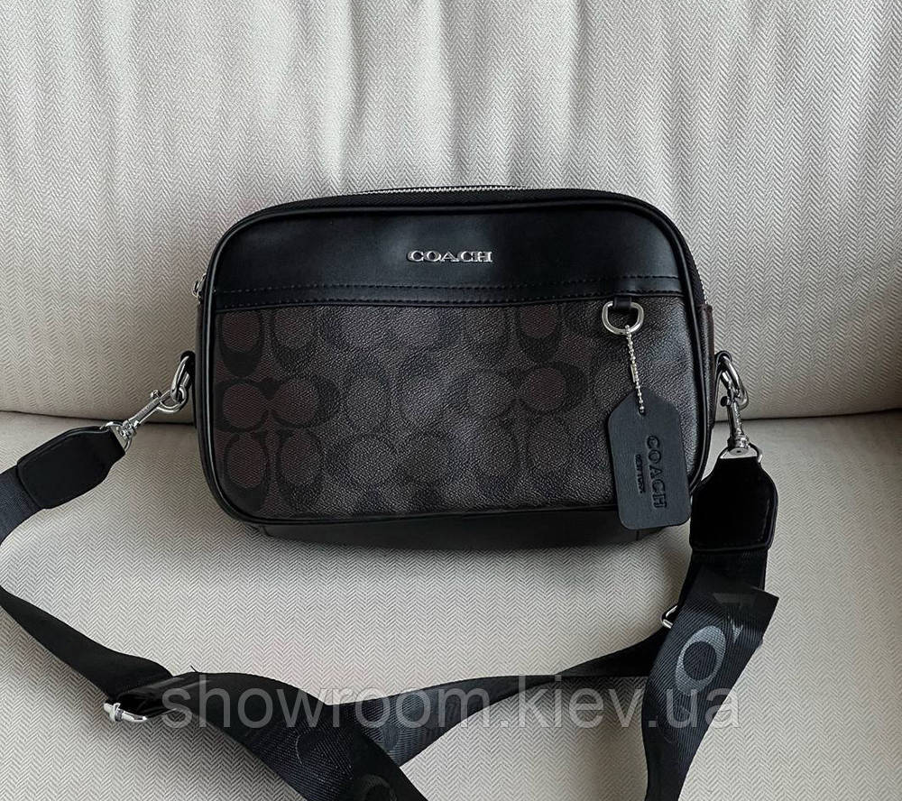 Жіноча брендова сумка crossbody Coach (1376-2) Київ - фото 6
