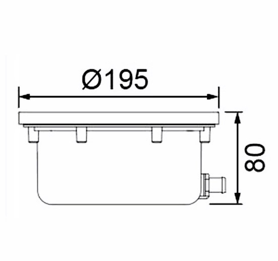 Прожектор світлодіодний для басейнів Aquajoy HJ-RV-SS195S. 10 Вт RGB. із закладною Київ - фото 4