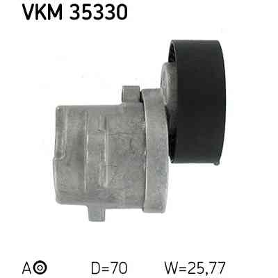 Ролик натягувача ременя SKF VKM 35330 Вінниця