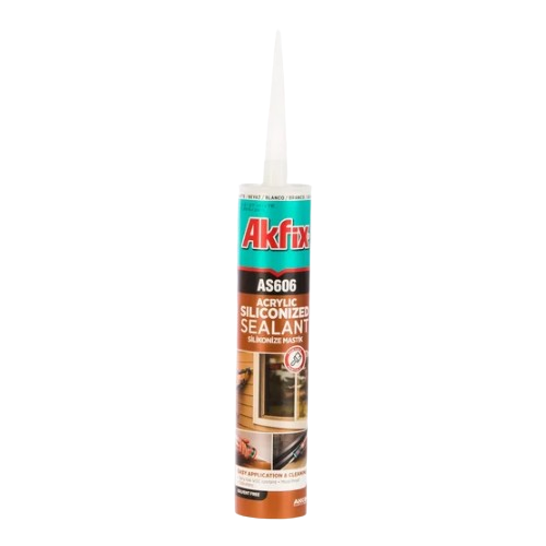 Мастика силіконізована 310мл Akfix AS606 Житомир - фото 2