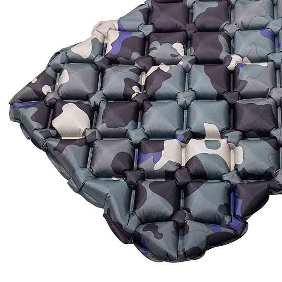 Lugi Матрац для намету надувний похідний 190х55х3 см туристичний матрац Хакі SJ-0084KH Киев