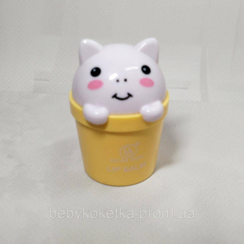 Дитячий бальзам для губ зволожувальний Magic Your Life Lip Balm Котик у ведерці Львів - фото 1